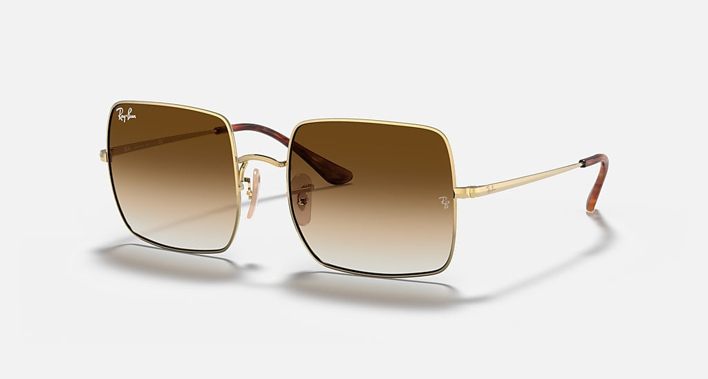 1971 Square | Clear Gradient Brown | Ray Ban - Sunglasses