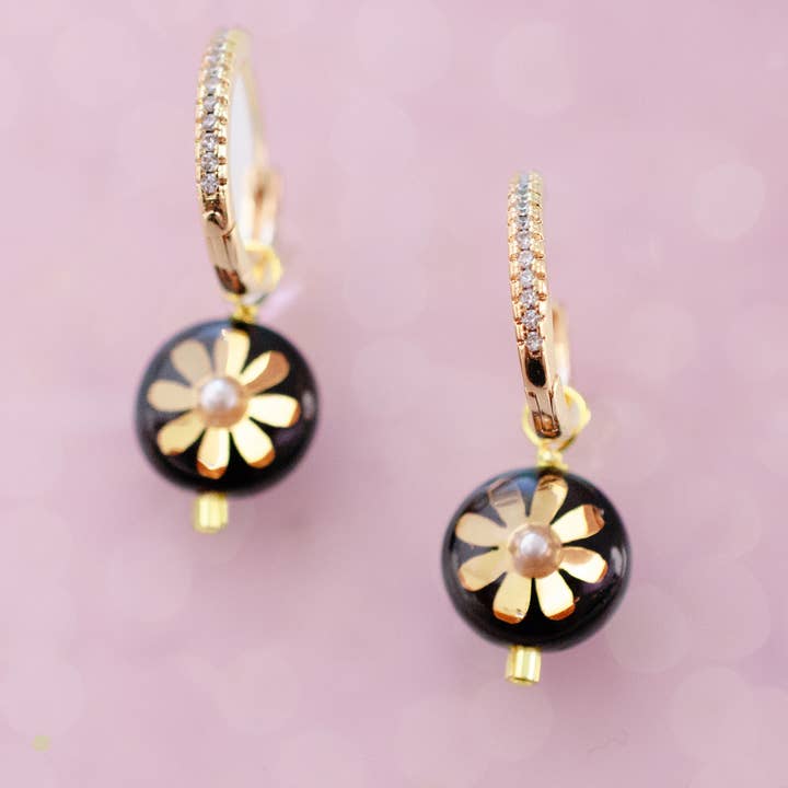 Mira Flower Earrings | Jill Makes