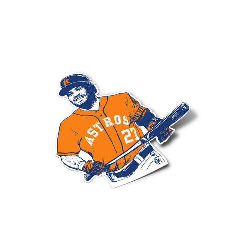 Altuve Sticker | Anvil Cards - Stickers And Patches