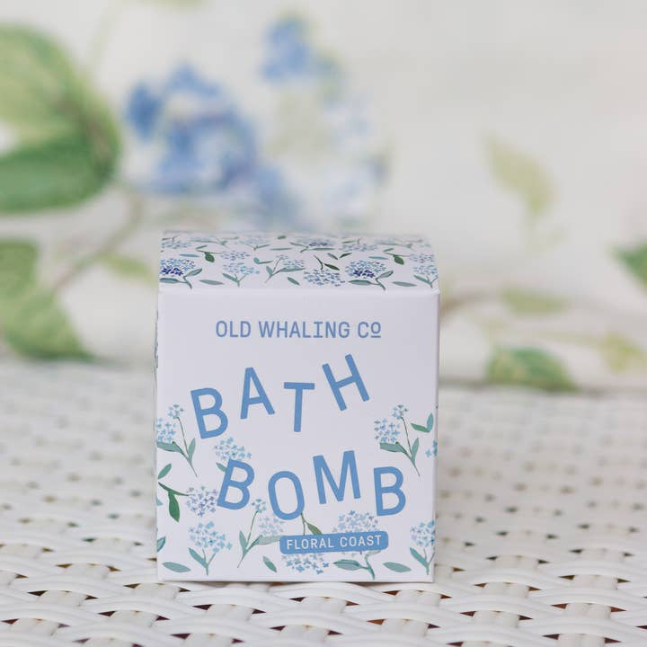 Bath Bomb | Floral Coast | Old Whaling Co. - Personal Care