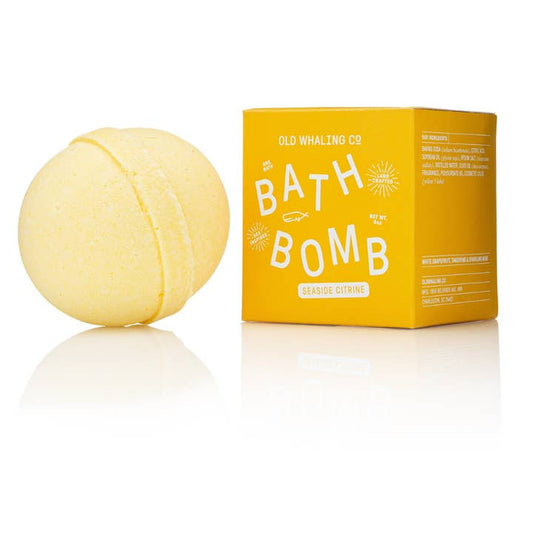 Bath Bomb | Seaside Citrine | Old Whaling Co. - Personal