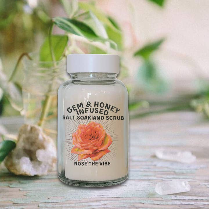 Bath Soak | Rose the Vibe | Wild Yonder Botanicals