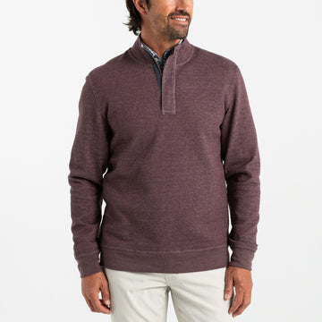 Bearing Pique 1/4 Zip Pullover | Duck Head - Apparel