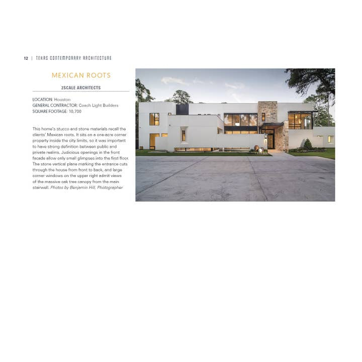 Book | Contemporary Texas Architecture | Schiffer