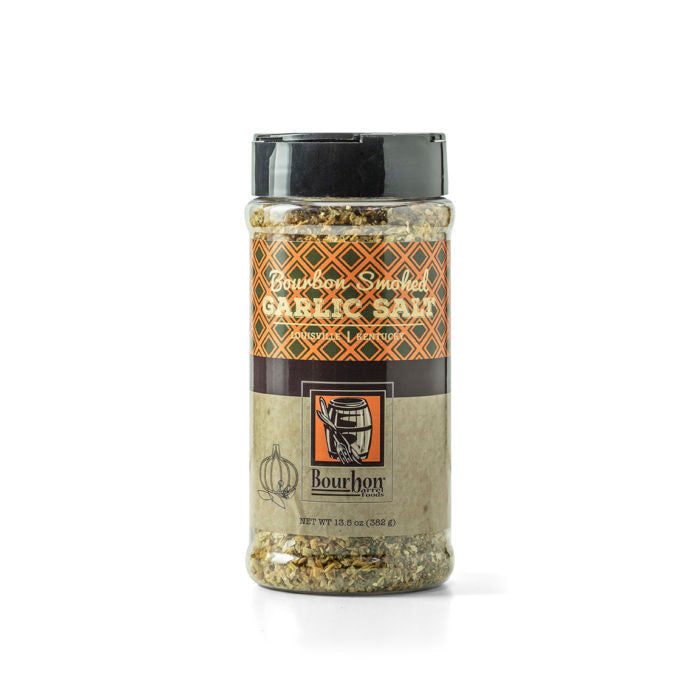 Bourbon Smoked Garlic Sea Salt | Barrel Foods - 18oz