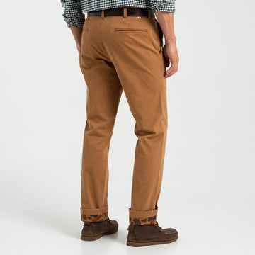 Classic Fit Brushed Back Chino | Duck Head - Apparel