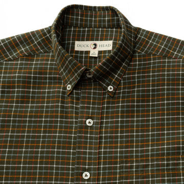 Clement Plaid Cotton Sport Shirt | Duck Head - Apparel