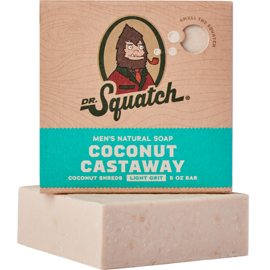 Coconut Castaway┃soap┃dr.squatch - Bar Soap - Body Soap