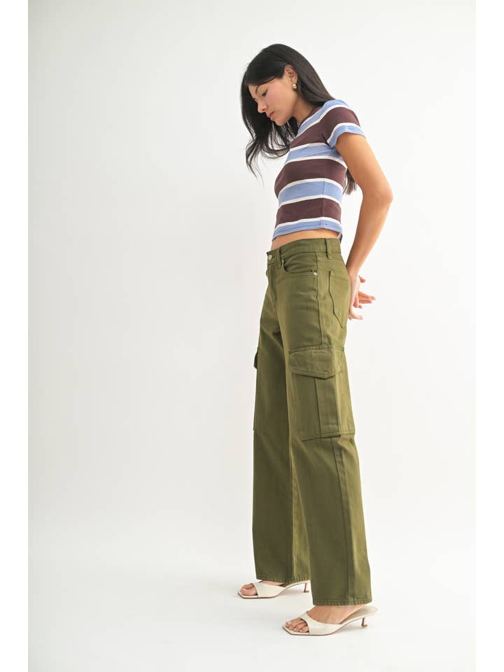 Dark Olive Cargo | Jbd - Pants - Women’s Apparel - Women’s