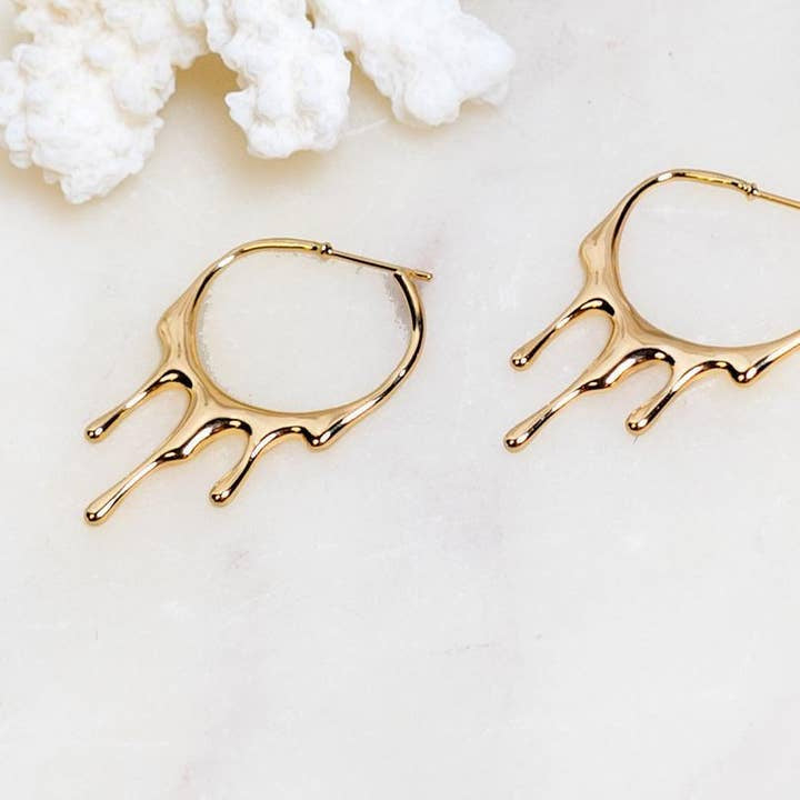 Earrings | Rain Hoops | Peter and June - Jewelry - Jewelry