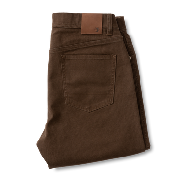 Field Canvas Five-pocket | Duck Head - 32|32 / Dark Brown