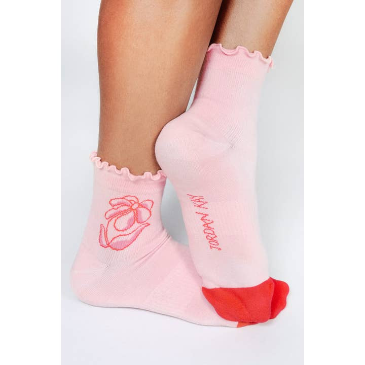 Flora Ankle Sock | Tailored Union - Apparel - Sock - Socks