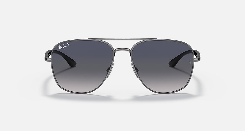 Gunmetal | Blue Gradient Grey | Ray Ban - Sunglasses