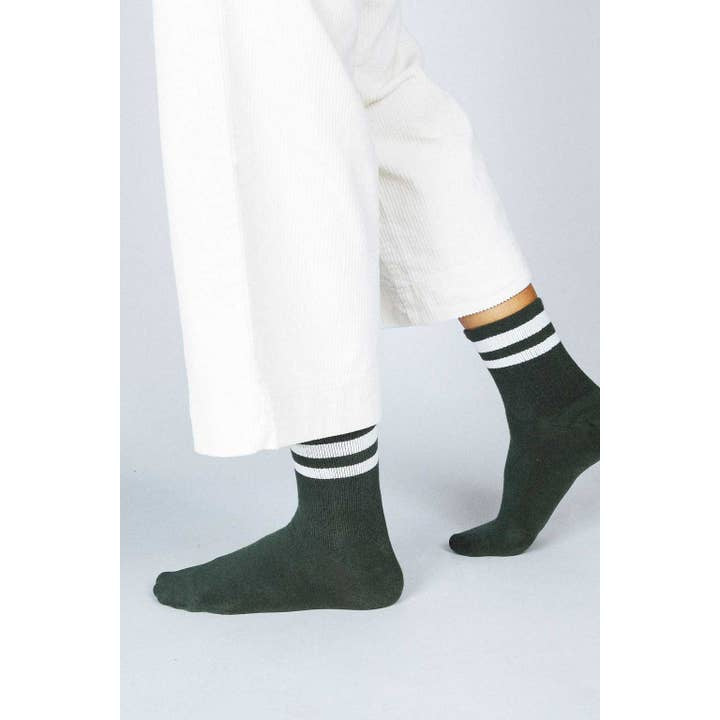 Jouer Ankle Sock | Tailored Union - Emerald - Apparel