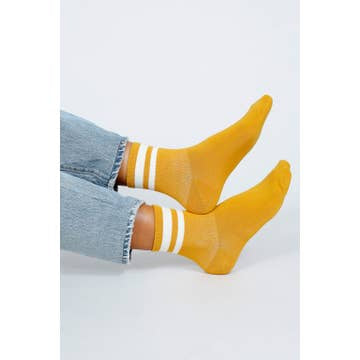 Jouer Ankle Sock | Tailored Union - Gold - Apparel - Sock