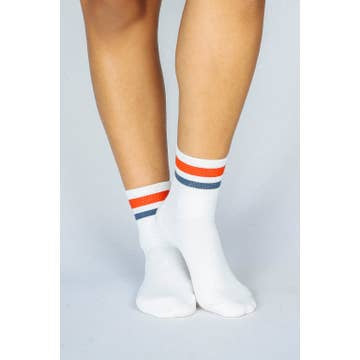 Jouer Ankle Sock | Tailored Union - White - Apparel - Sock