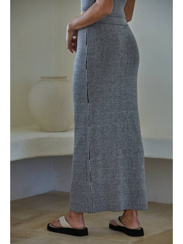 Midi Skirt | Knit Sweater | by Together - Apparel