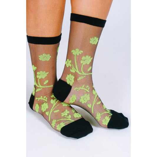 Petal Sheer Ankle Sock | Tailored Union - Apparel - Sock