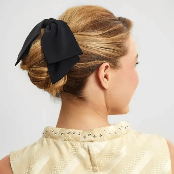 Recycled Fabric Bow Hair Clip 1pc | Kitsch - Accessories