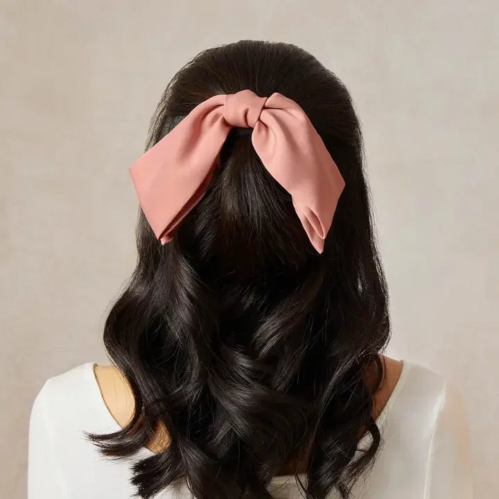 Recycled Fabric Bow Hair Clip 1pc | Kitsch - Accessories