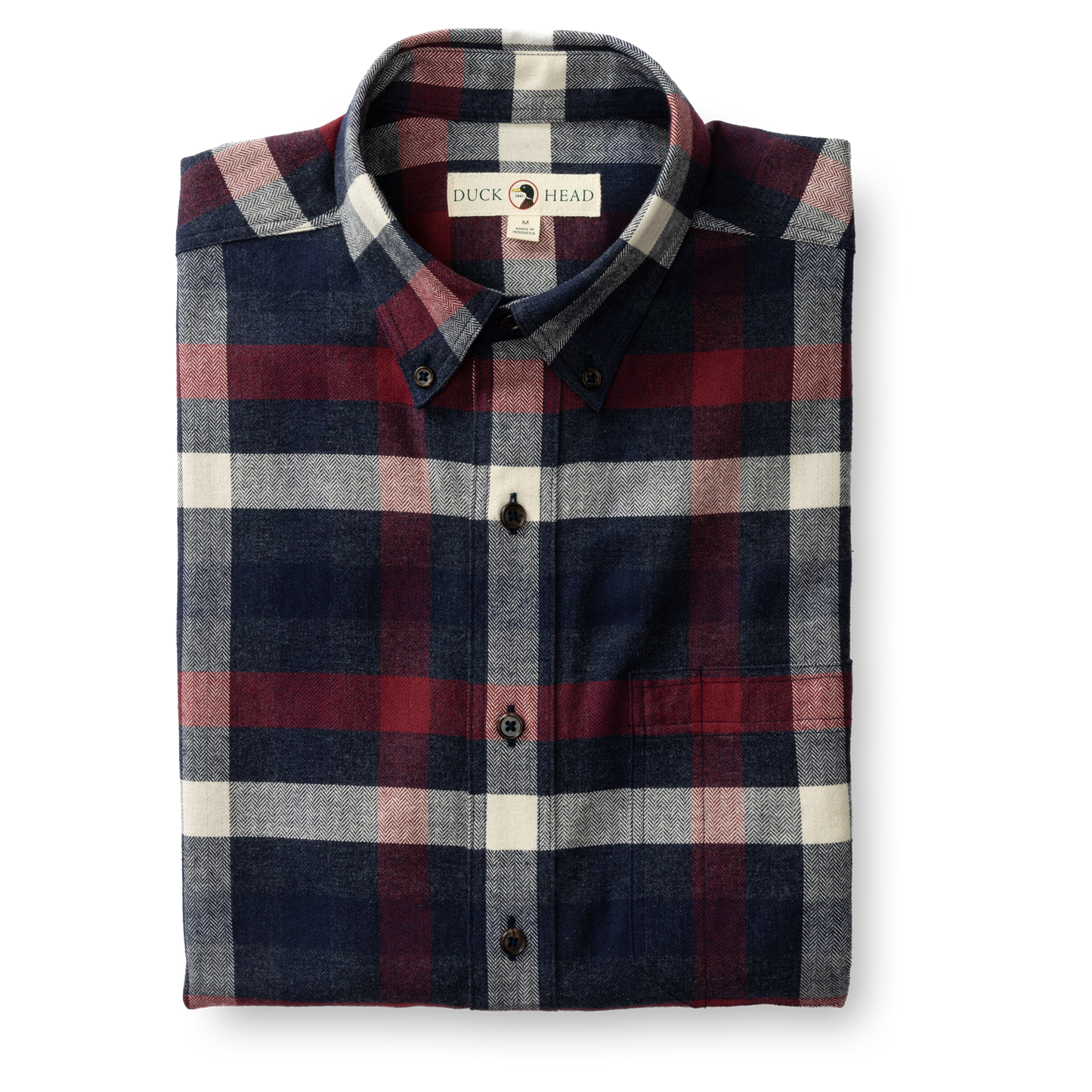 Shelton Flannel Shirt | Duck Head - Apparel - Collard