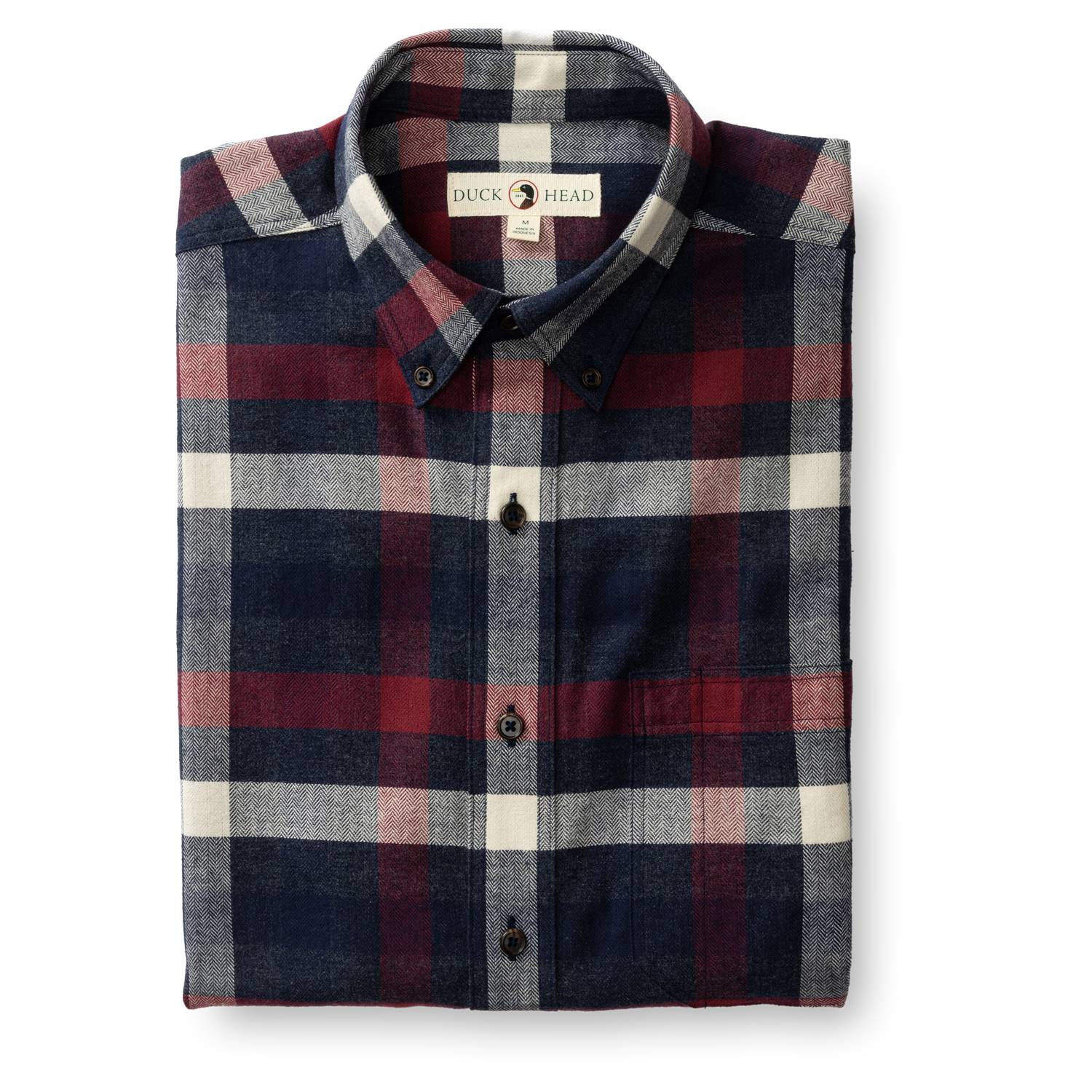 Shelton Flannel Shirt | Duck Head - Apparel - Collard