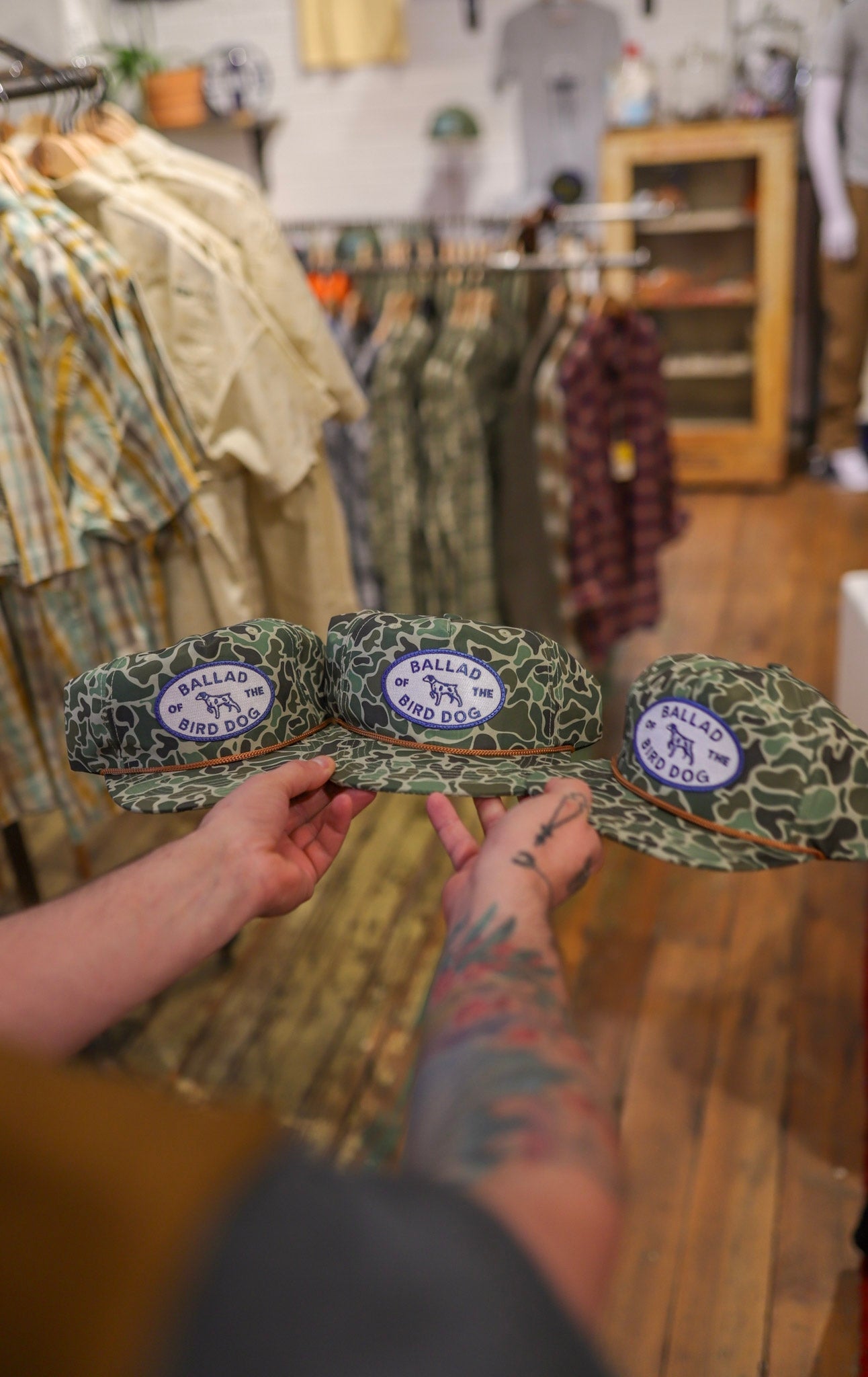 Shop Hat | Camo Emblem Ballad Of The Bird Dog - Hats Botbd