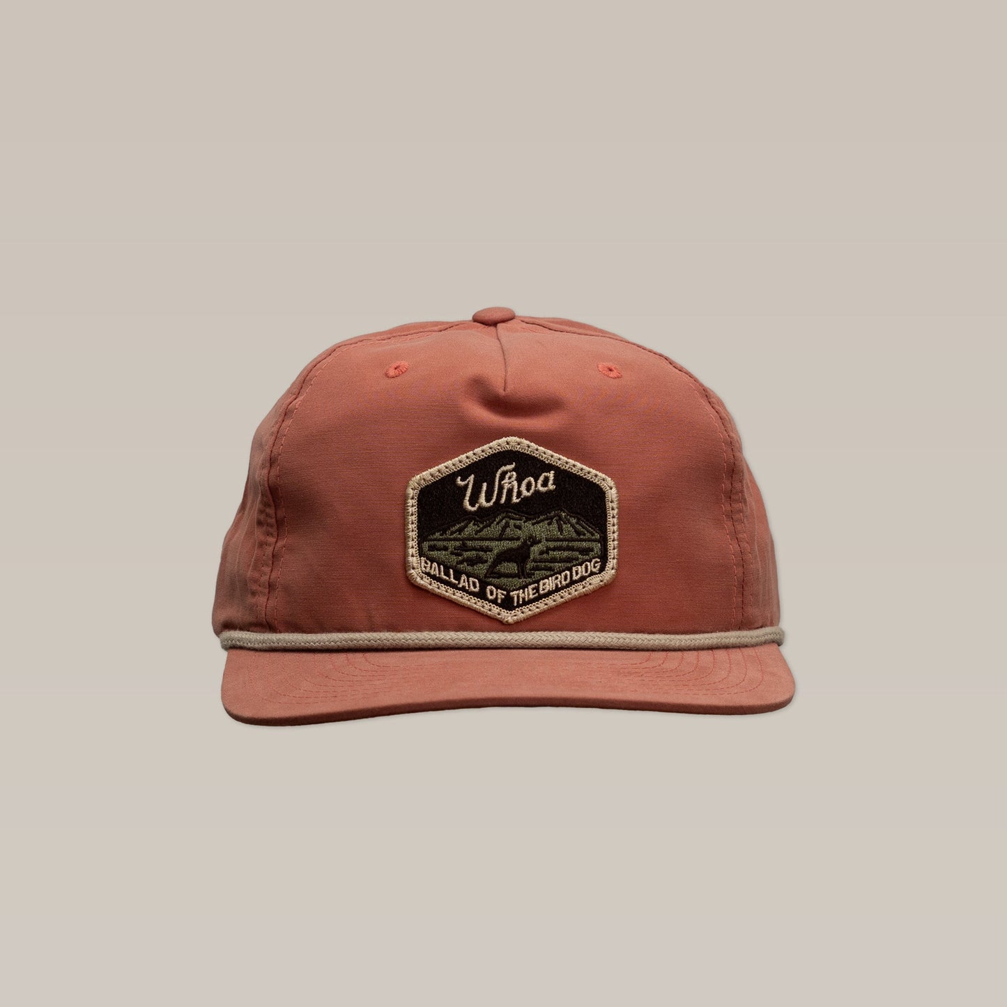 Shop Hat | Whoa | Ballad of the Bird Dog - Salmon/khaki