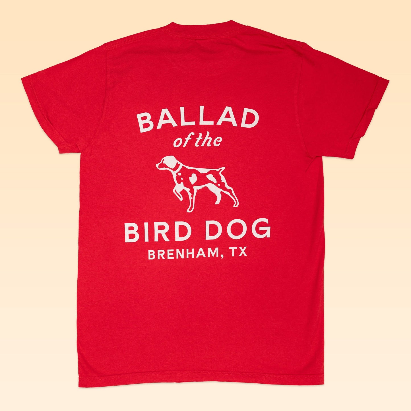 Shop Shirt | Bird Dog Classic Logo | Ballad of the - Red