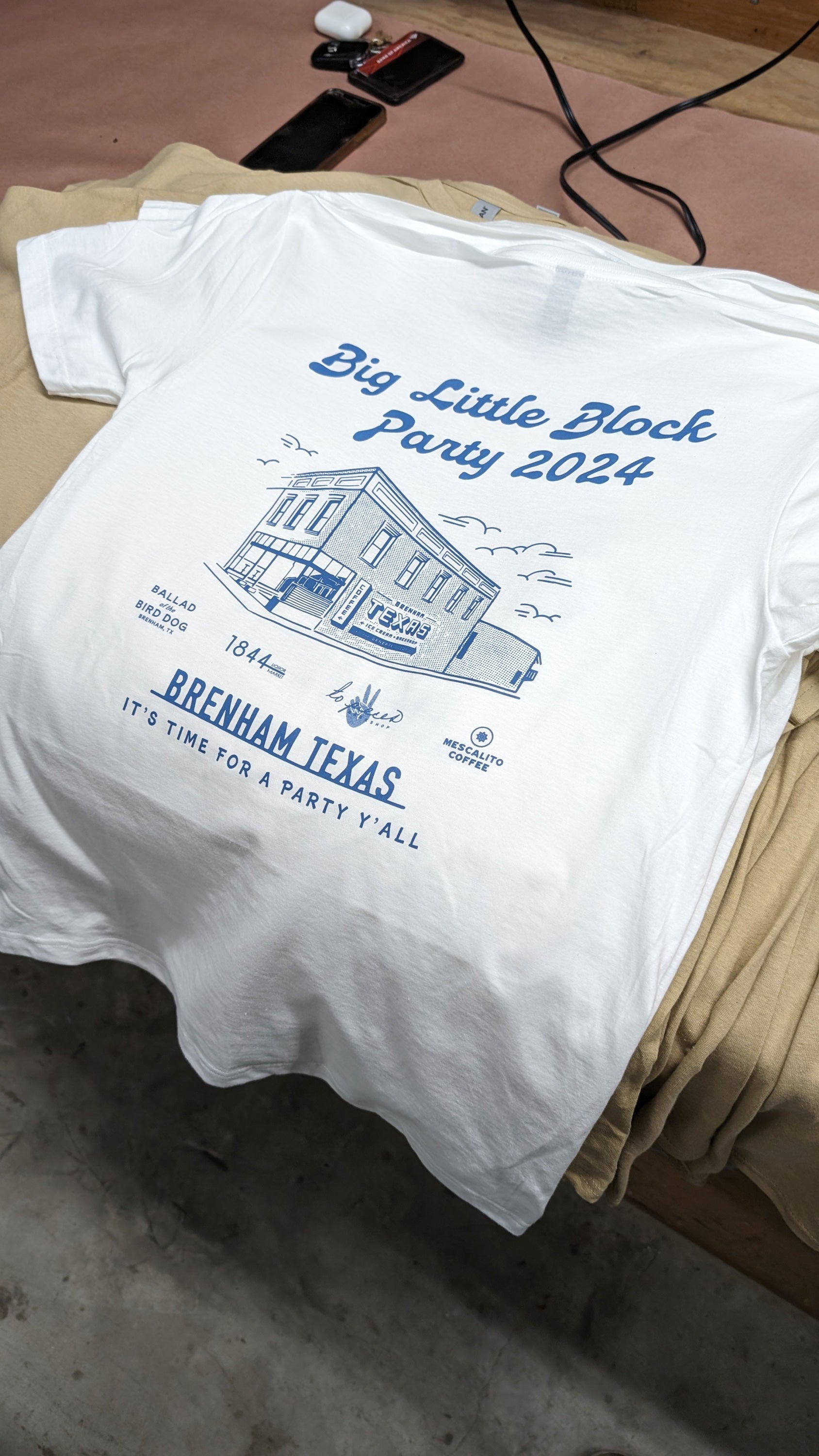 Shop Shirt | Block Party 2024 | Ballad of the Bird Dog