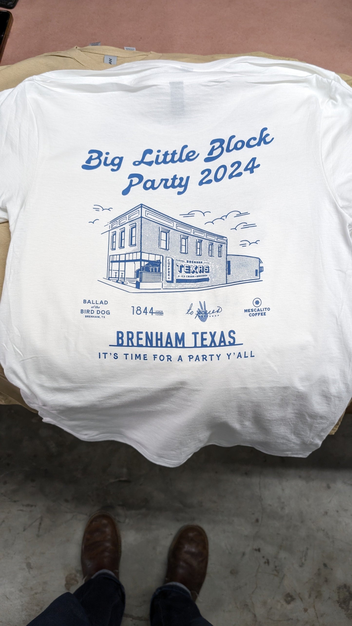 Shop Shirt | Block Party 2024 | Ballad of the Bird Dog