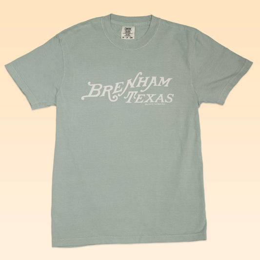 Shop Shirt | Brenham Texas Heritage Script | Ballad