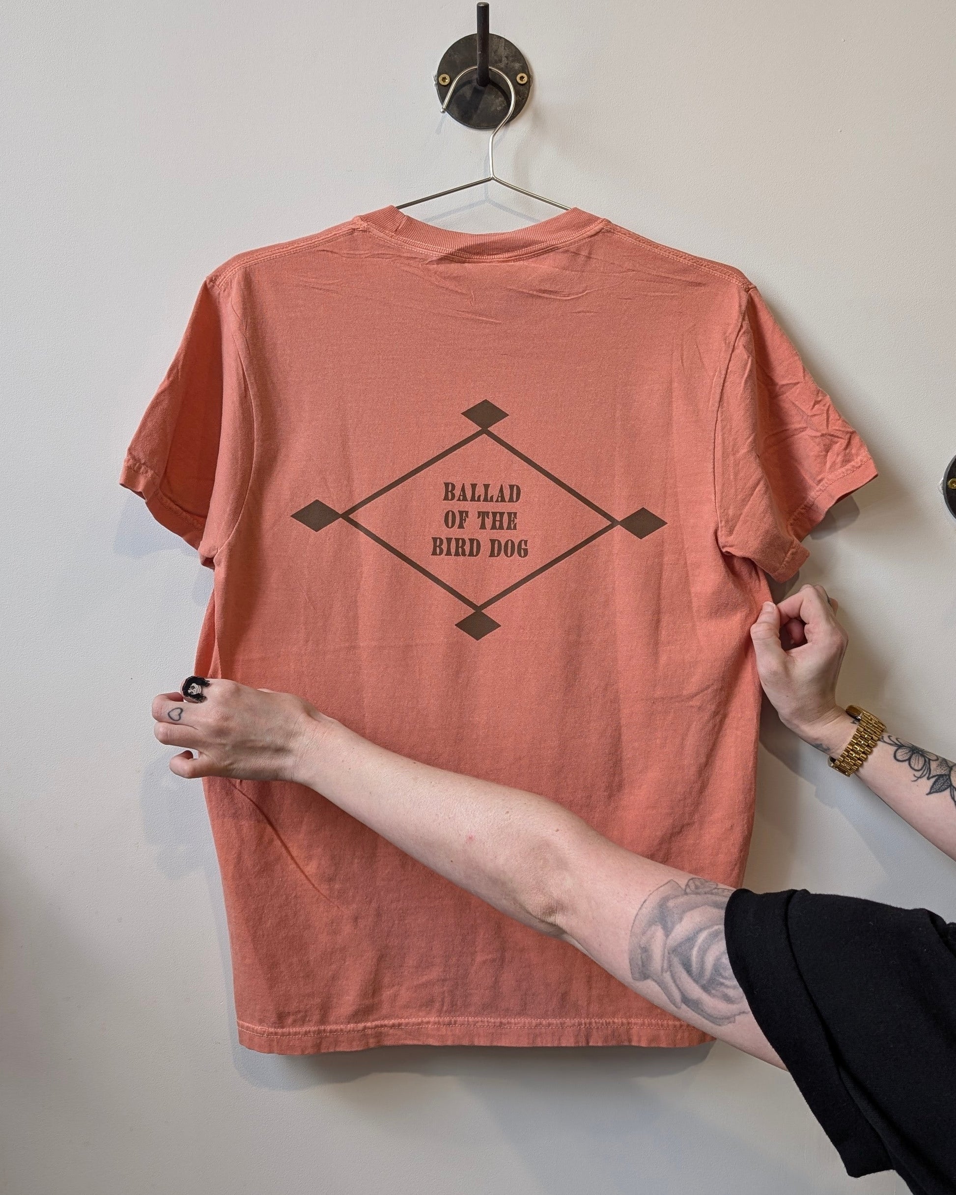 Shop Shirt | Diamonds | Ballad of the Bird Dog - Terracota