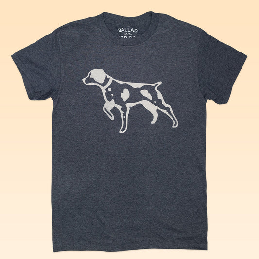 Shop Shirt | Pointer | Ballad of the Bird Dog - Dark