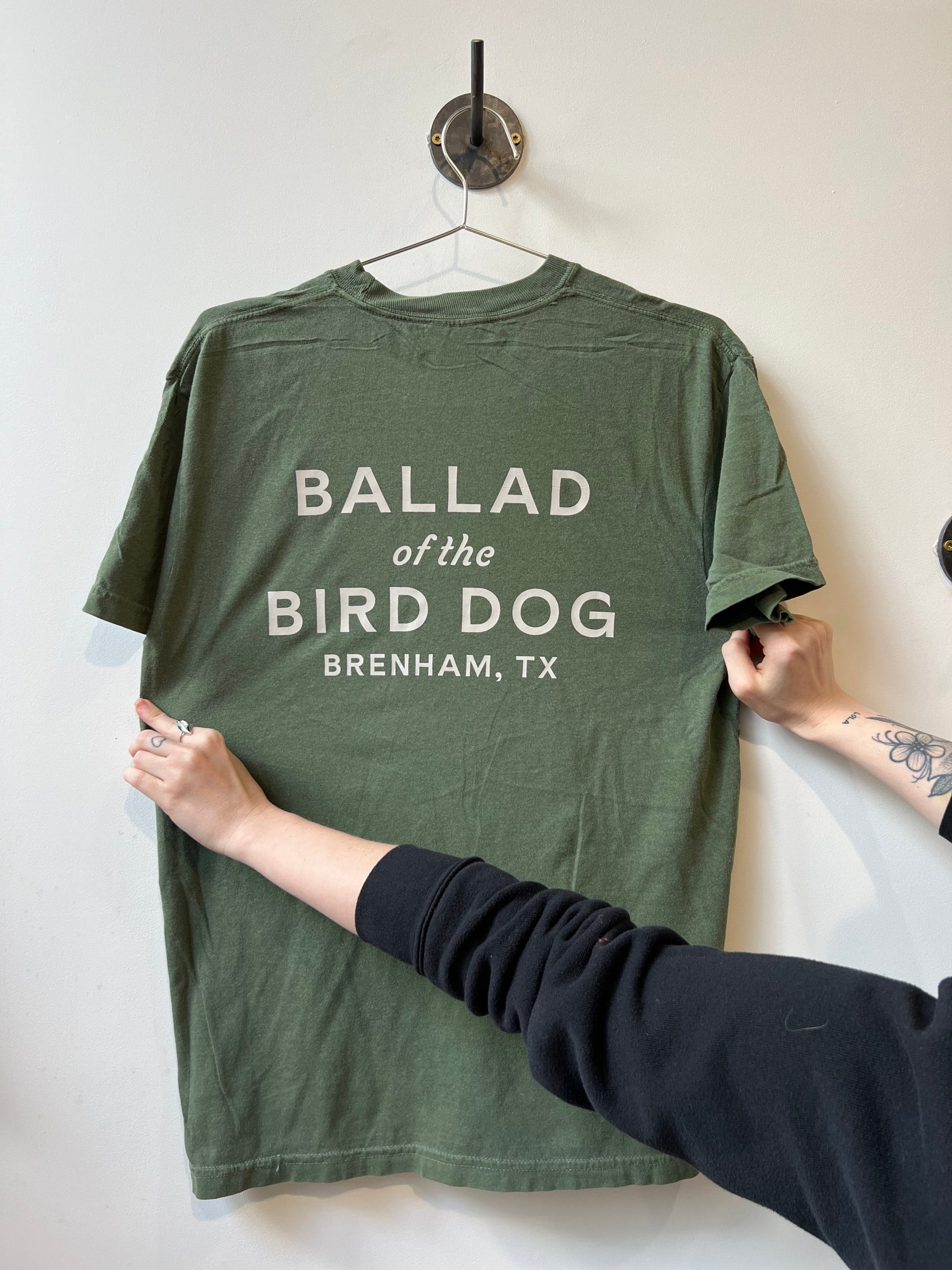 Shop Shirt | Upland Ballad | of the Bird Dog - Military