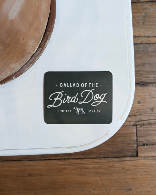 Shop Sticker | Bird Dog Plate | Ballad of the - Stickers