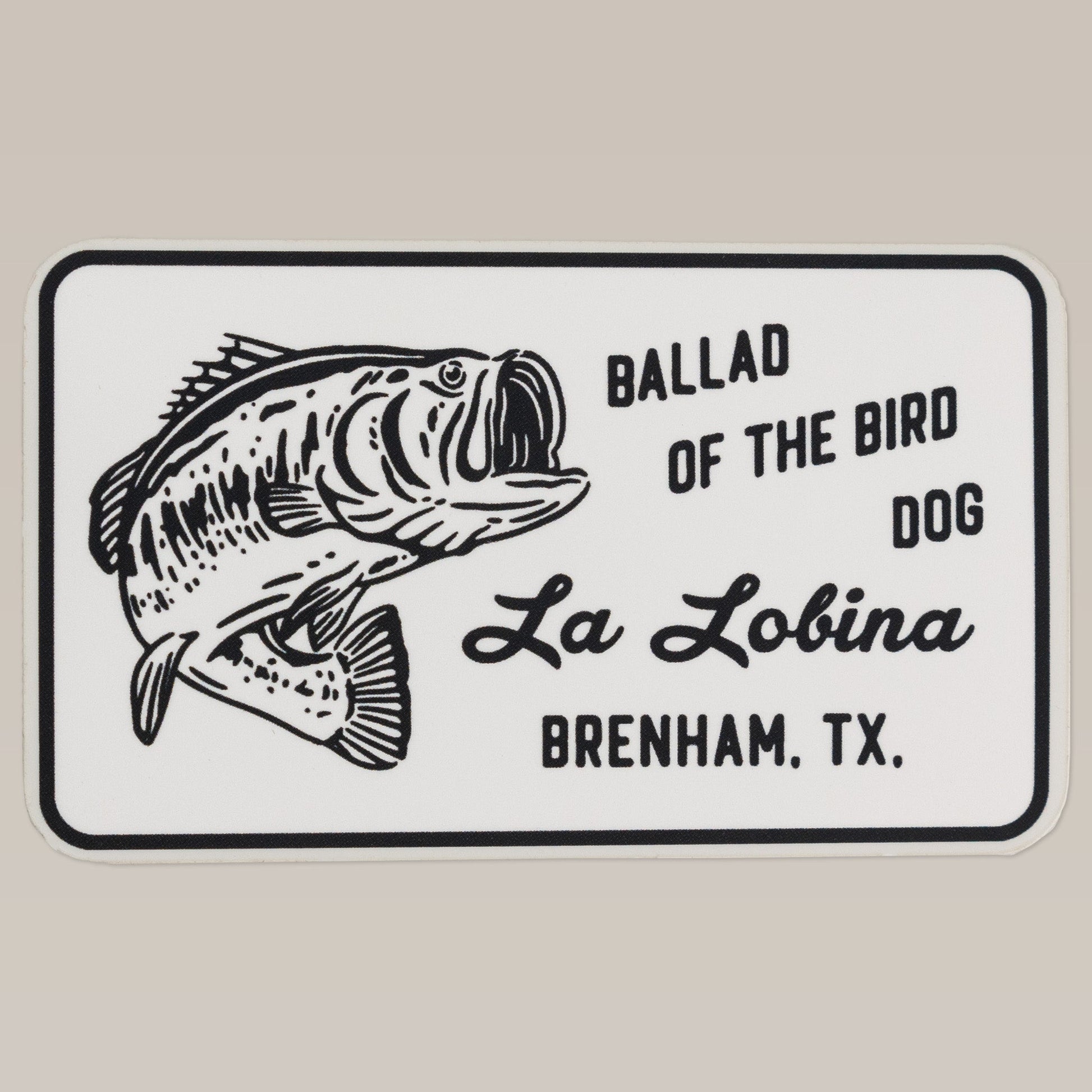 Shop Sticker | La Lobina | Ballad of the Bird Dog