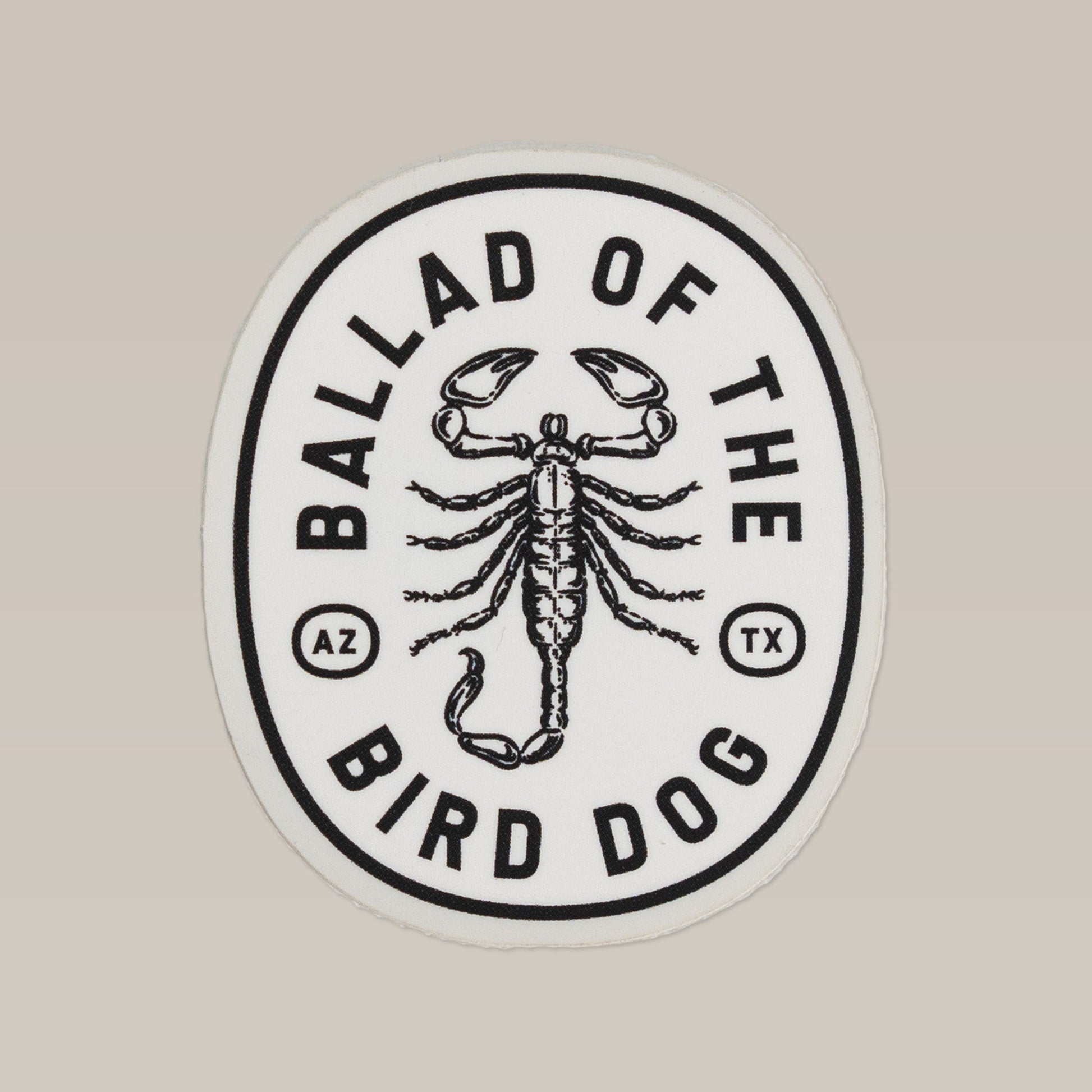 Shop Sticker | Scorpion | Ballad of the Bird Dog - Stickers