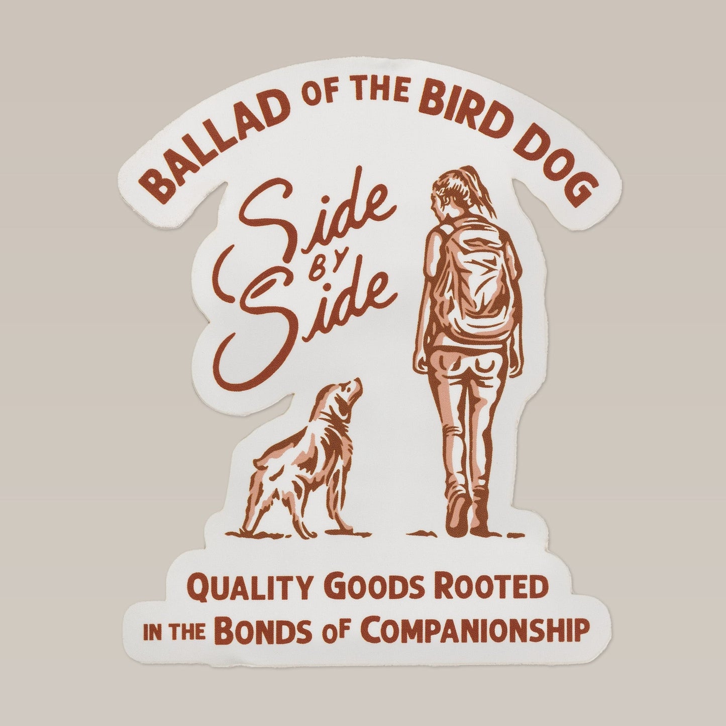 Shop Sticker | Side by | Ballad of the Bird Dog - Stickers