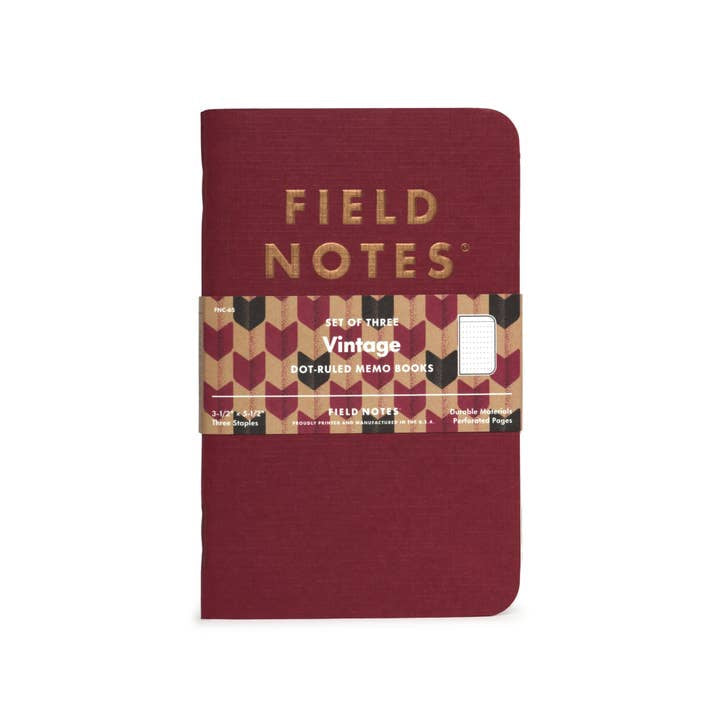 Vintage | Field Notes - Cards and Stationery - Notebook