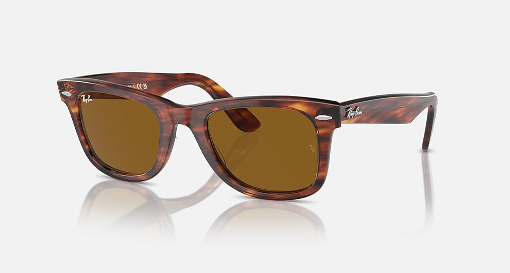 Wayfarer | Havana W/ Green | Ray Ban - Sunglasses