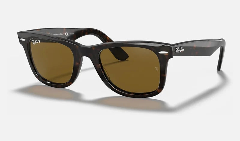 Wayfarer | Tortoise With Brown Polarized | Ray Ban -