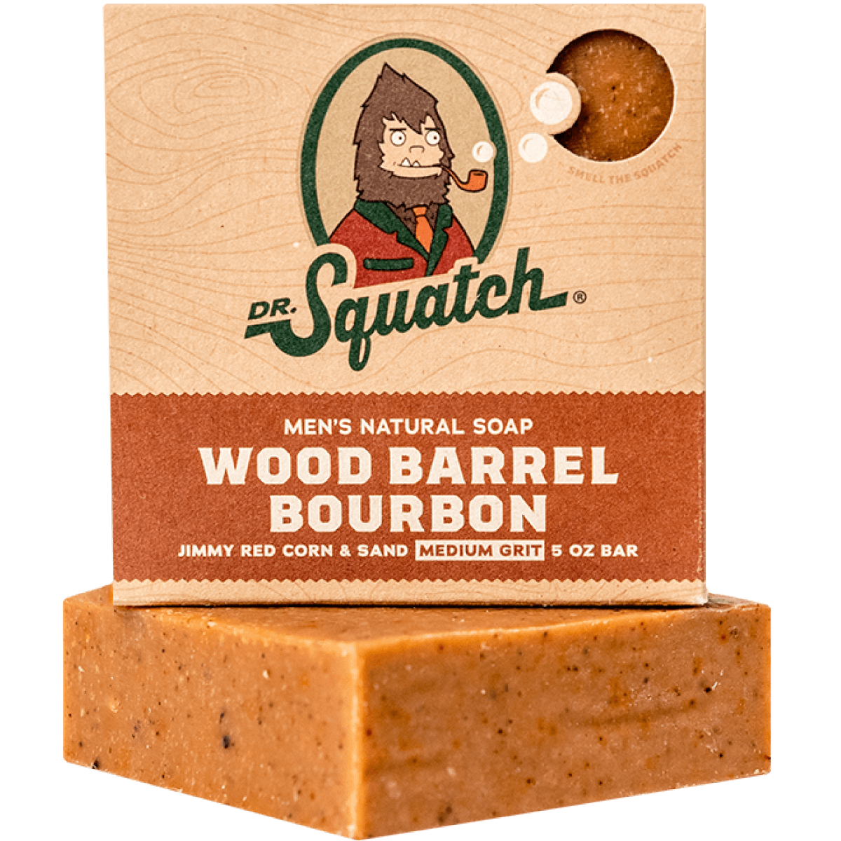 Wood Barrel Bourbon┃soap┃dr.squatch - Bar Soap - Body