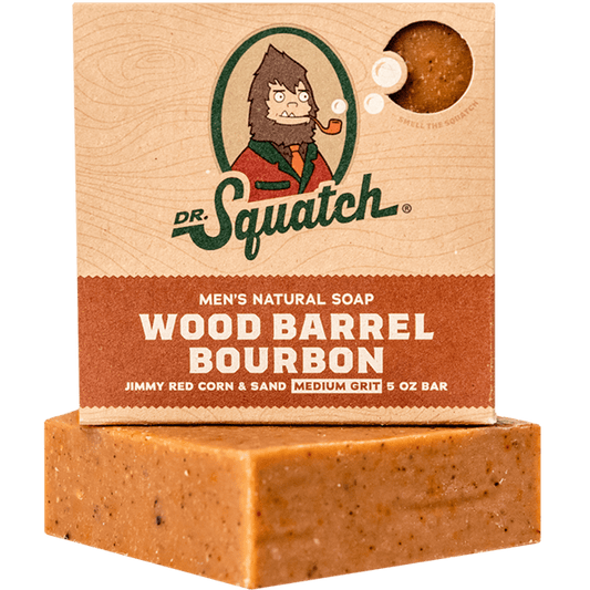 Wood Barrel Bourbon┃soap┃dr.squatch - Bar Soap - Body