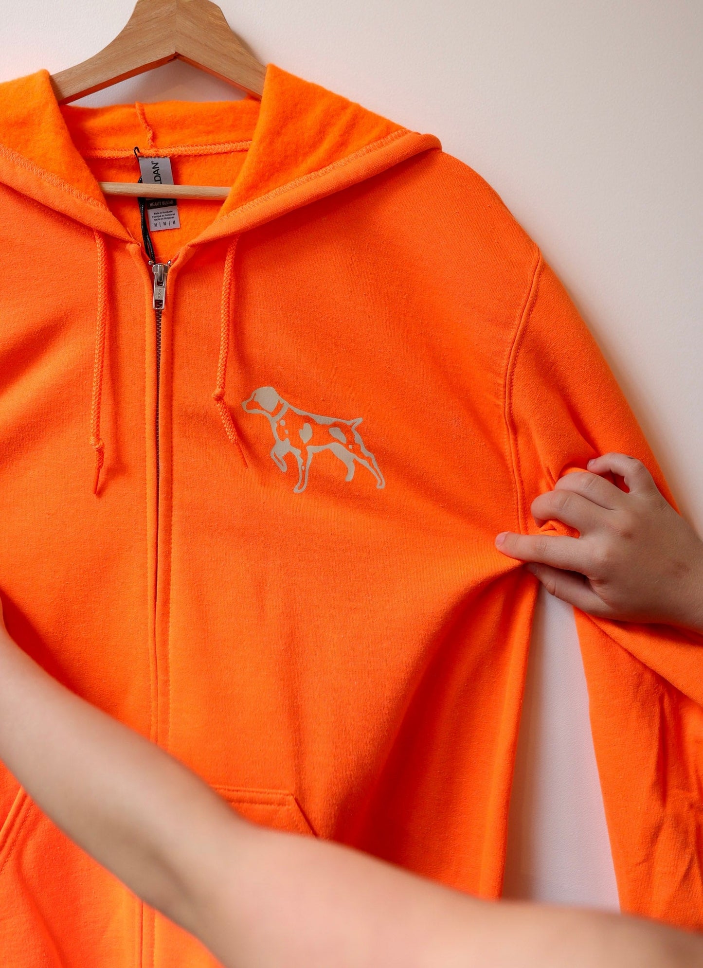 Zip Up Hoodie | Upland Ballad Of The Bird Dog - Blaze