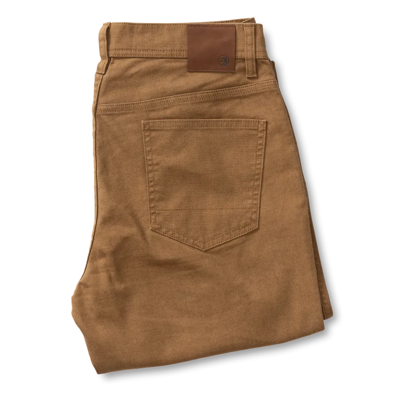 Field Canvas Five-pocket | Buckskin | Duck Head - Apparel