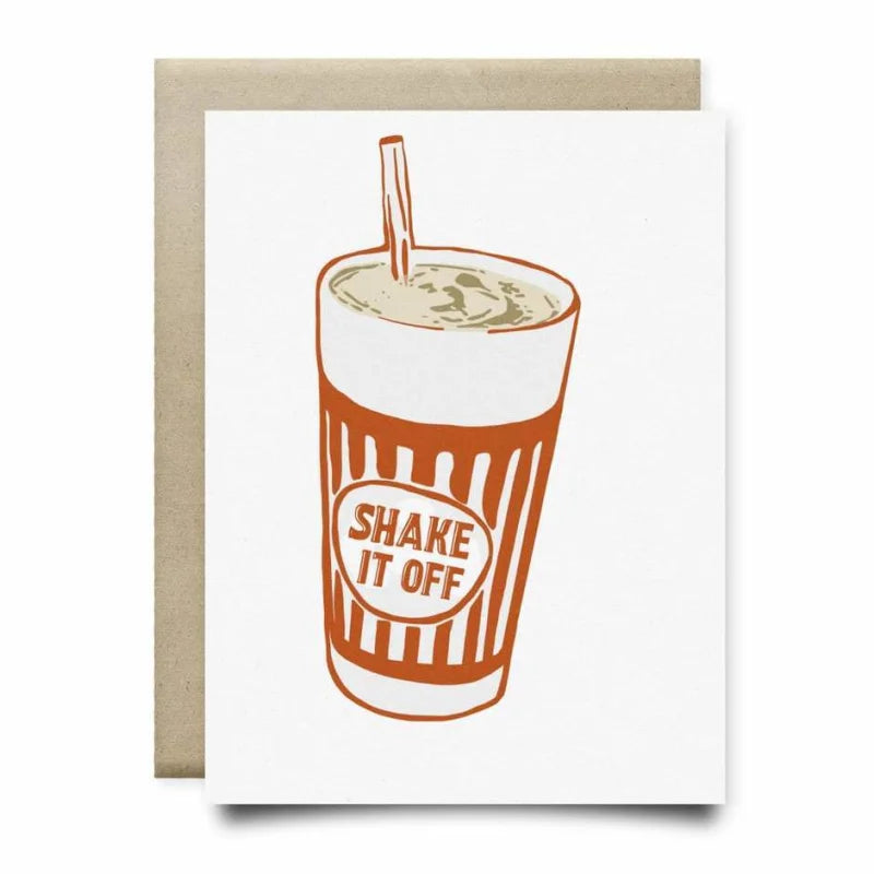 Shake It Off Card | Anvil Cards - Cards And Stationery